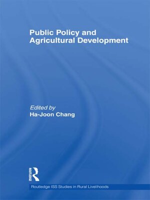 cover image of Public Policy and Agricultural Development